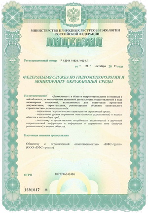 Лицензия